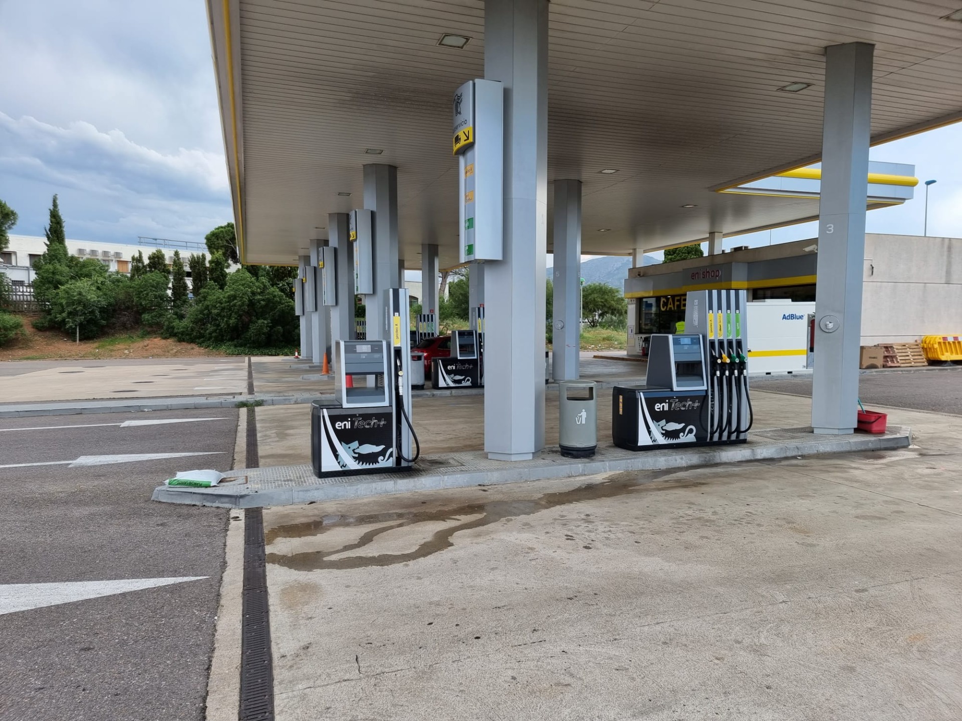 ENI autopista Levante